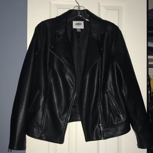 Leather jacket